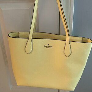 Kate Spade Yellow Tote and Wallet